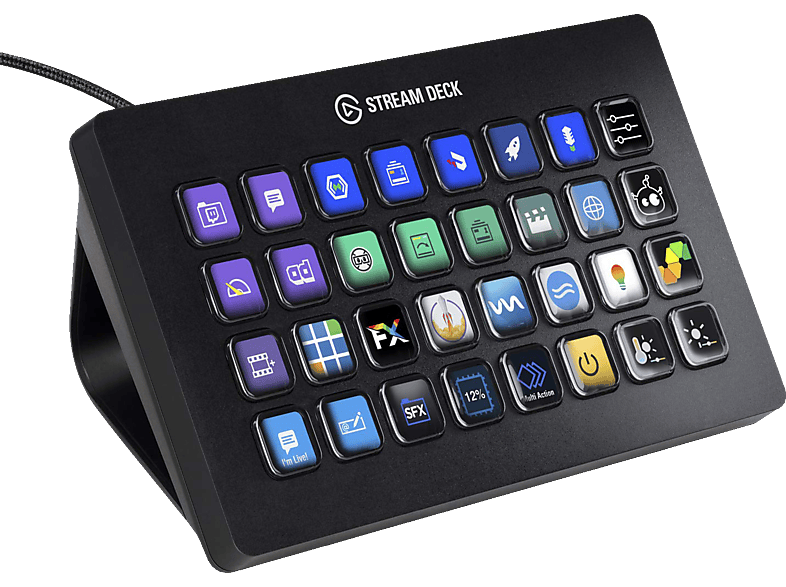 ELGATO 10GAT9901 Stream Deck XL, Schwarz von ELGATO