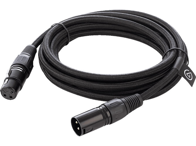 ELGATO Mikrofon XLR Kabel, Schwarz von ELGATO