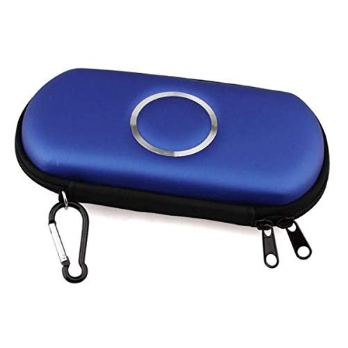 ELIATER PSP-Tasche, Reisetasche mit Reißverschluss, kompatibel mit Sony PSP 1000 2000 3000 Spielekonsole blau von ELIATER
