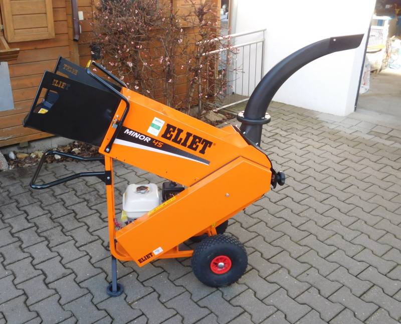 ELIET Benzin-Häcksler Minor 4S 6,5 PS B&S Vanguard Modell 2023 von ELIET