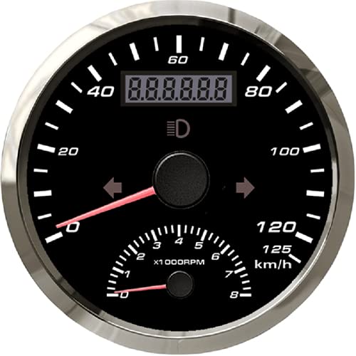 ELING Wasserdichter 2-in-1 GPS-Tachometer mit Drehzahlmesser 125 km/h 8000 U/min Laufleistung 3 3/8 Zoll 9–32 V mit Hintergrundbeleuchtung 85 mm ELING Wasserdichter 2-in-1 GPS-Tachometer mit Drehzahlmesser 125 km/h 8000 U/min Laufleistung 3 3/8 Zoll 9–32 V mit Hintergrundbeleuchtung 85 mm von ELING