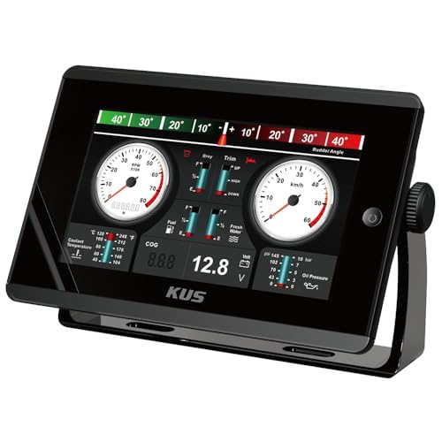 KUS TFT KMB-70 Integrierter Datenmonitor 7 Zoll 178 mm Multifunktionsanzeigefeld 12 V 24 V Kompatibel mit J1939 oder NMEA 2000 Netzwerk für Autoschiffe passend für Zweistoffmotor KUS TFT KMB-70 Integrierter Datenmonitor 7 Zoll 178 mm Multifunktionsanzeigefeld 12 V 24 V Kompatibel mit J1939 oder NMEA 2000 Netzwerk für Autoschiffe passend für Zweistoffmotor von ELING