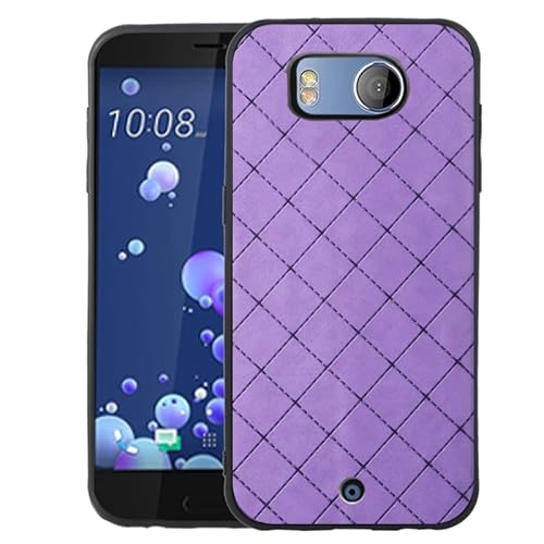 ELISORLI Kompatibel mit HTC U11 Hülle Rugged Thin Slim Cell Zubehör Anti-Rutsch Fit Gummi TPU Handy Schutz Ganzkörper Bumper Grip Silikon Weich Stoßfest Abdeckung für U 11 Lila ELISORLI Kompatibel mit HTC U11 Hülle Rugged Thin Slim Cell Zubehör Anti-Rutsch Fit Gummi TPU Handy Schutz Ganzkörper Bumper Grip Silikon Weich Stoßfest Abdeckung für U 11 Lila von ELISORLI