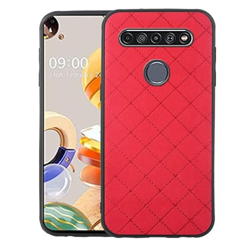 ELISORLI Kompatibel mit LG K61/Q61/K51S/K41S Hülle Rugged Dünn Slim Cell Zubehör Anti-Rutsch Passform Gummi TPU Handyschutz Silikon Weich Stoßfest Cover für K 61 51S 41S Frauen Männer Rot ELISORLI Kompatibel mit LG K61/Q61/K51S/K41S Hülle Rugged Dünn Slim Cell Zubehör Anti-Rutsch Passform Gummi TPU Handyschutz Silikon Weich Stoßfest Cover für K 61 51S 41S Frauen Männer Rot von ELISORLI