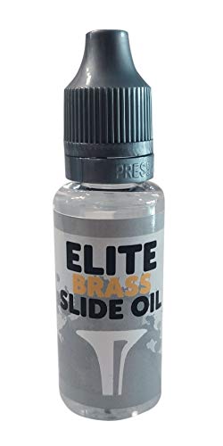 Elite Brass Slide Oil Öl für Blasinstrumente: Trompete, Posaune, Rüssen, Rohr, Bombardin, Flügelhorn usw. von ELITE MUSICAL INSTRUMENT CARE