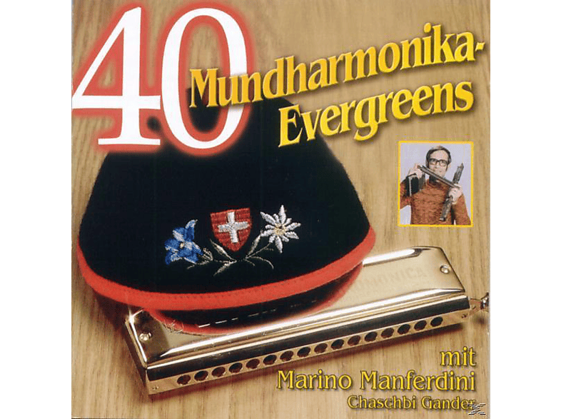 VARIOUS - 40 Mundharmonika Evergreens (CD) von ELITE SPEC