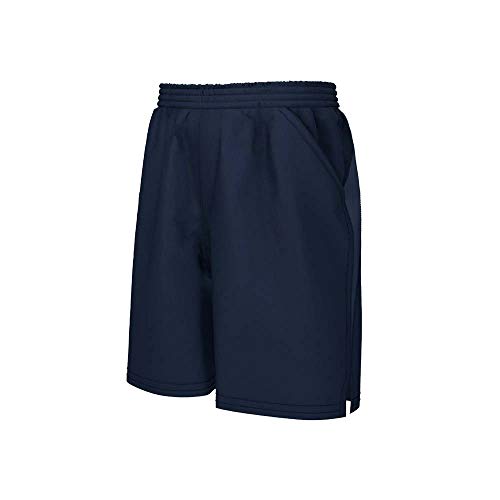 ELITE Technical Pro Trainingsshorts mit Taschen, Marineblau, M, 0671 von ELITE Textiles