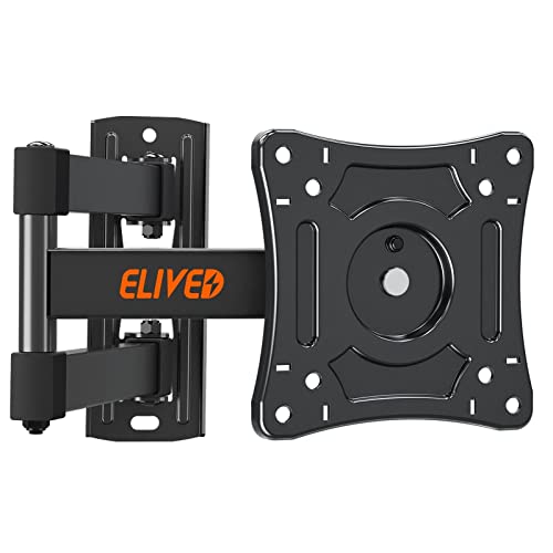 ELIVED Monitor Wandhalterung Schwenkbar Neigbar für die meisten 14-30 Zoll Bildschirme bis 15kg, Max VESA 100x100mm, TV Wandhalterung für LED, LCD, OLED Flach/Curved TVs, Wandhalter Fernseher EV026 ELIVED Monitor Wandhalterung Schwenkbar Neigbar für die meisten 14-30 Zoll Bildschirme bis 15kg, Max VESA 100x100mm, TV Wandhalterung für LED, LCD, OLED Flach/Curved TVs, Wandhalter Fernseher EV026 von ELIVED