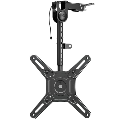 ELIVED Monitor & TV Deckenhalterung Klappbar für die meisten 14-42 Zoll Fernseher bis zu 10KG, max. VESA 200x200mm, Höhenverstellbare TV Halterung für Schrankwänden oder Schrägdach, EV3030 ELIVED Monitor & TV Deckenhalterung Klappbar für die meisten 14-42 Zoll Fernseher bis zu 10KG, max. VESA 200x200mm, Höhenverstellbare TV Halterung für Schrankwänden oder Schrägdach, EV3030 von ELIVED