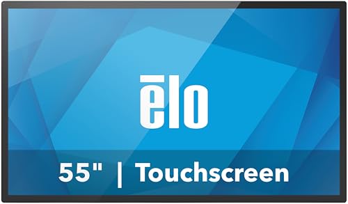 Elo 5554L - 55 Zoll 4K Touchscreen Signage - TouchPro PCAP Anti-Friction, 40 Touch, 3840 x 2160, Schwarz von ELO