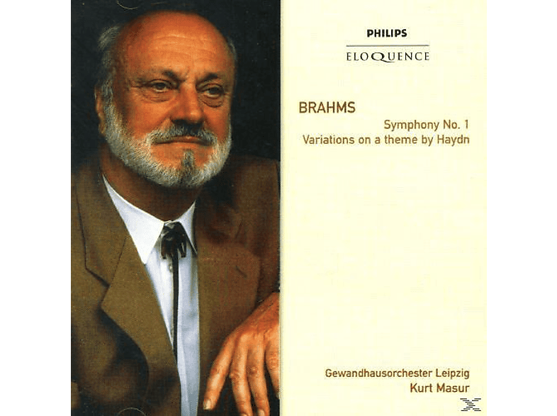Kurt Masur, Gewandhausorchester Leipzig - Symphony No. 1 / Haydn Variations (CD) von ELOQUENCE