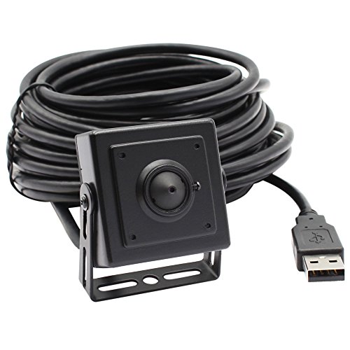 ELP 960P 0.01Lux USB Kamera mit 1/3” AR0331 Sensor,1.3MP Low Illumination 3,7mm Objektiv Web Kamera kompatibel für Android/Linux/Windows,USB2.0 UVC Webcam USB130W01MT-PL37 von ELP