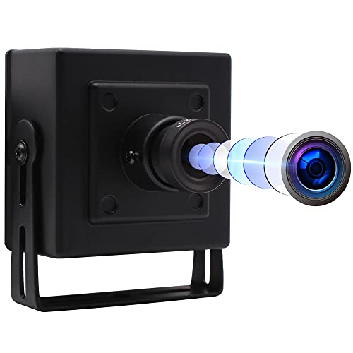 ELP USB Kamera 1080P 60fps/100fps Webcam mit Metallgehäuse, 2MP USB2.0 Lightburn Kamera, 3.6mm Objektiv USB Kamera für Computer Linux Kamera USBFHD01M-BL36 von ELP