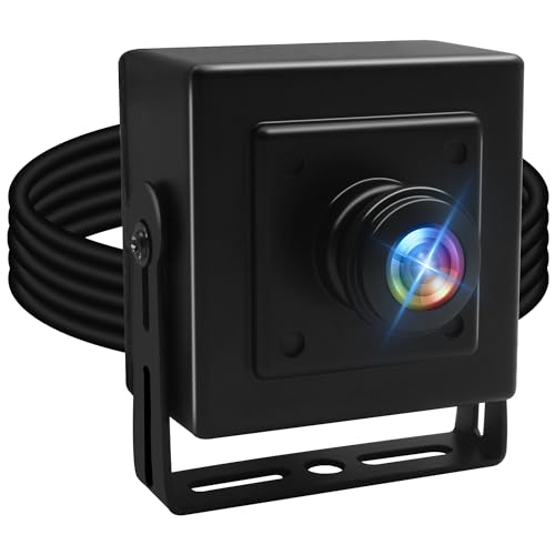 ELP Webcam 5 MP HD Aptina PC-Kamera, Web Cam mit 180-Grad-Fischaugenobjektiv für industriellen 3D-Drucker, Web-Konferenzkamera, kompatibel mit Windows Android Linux von ELP