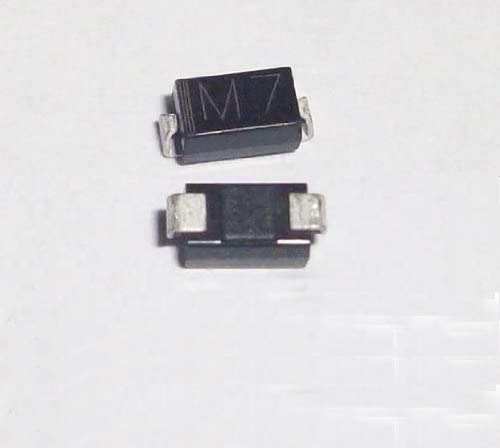 100 × Diode 1N4007 1A 1000V M7 SMD SMA DO-214AC von ELPOHL