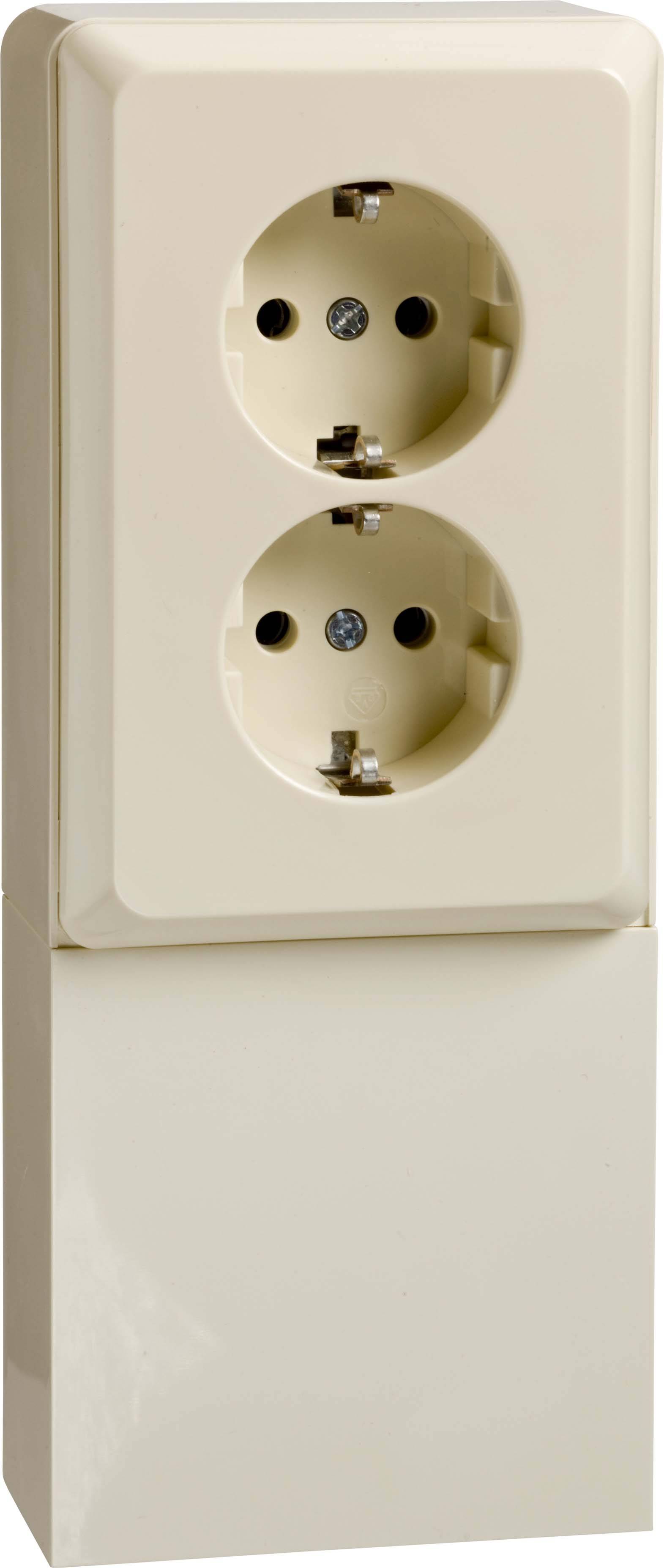 ELSO Renovierung AP Schuko 515500 2fach mit Rahmen perlweiss ELSO Renovierung AP Schuko 515500 2fach mit Rahmen perlweiss von ELSO GMBH