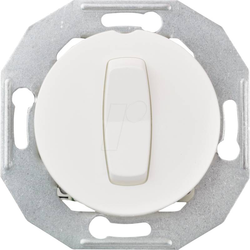 ELSO WDE011021 - Universalschalter mit Zentralplatte weiss RENOVA von ELSO