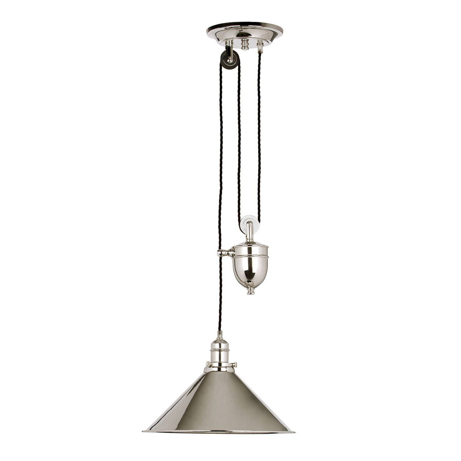 Hängeleuchte Provence, höhenverstellbar, nickel Hängeleuchte Provence, höhenverstellbar, nickel von ELSTEAD