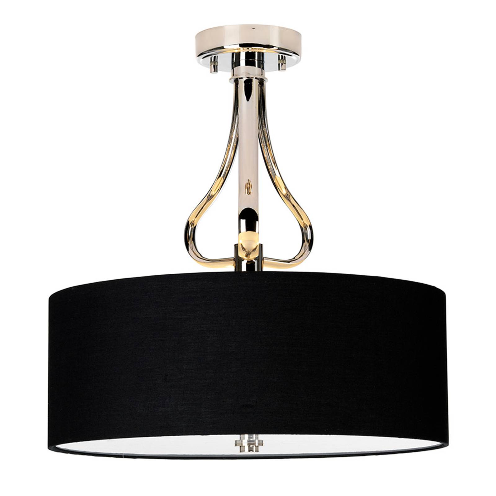 LED-Deckenlampe Falmouth schwarz/chrom LED-Deckenlampe Falmouth schwarz/chrom von ELSTEAD