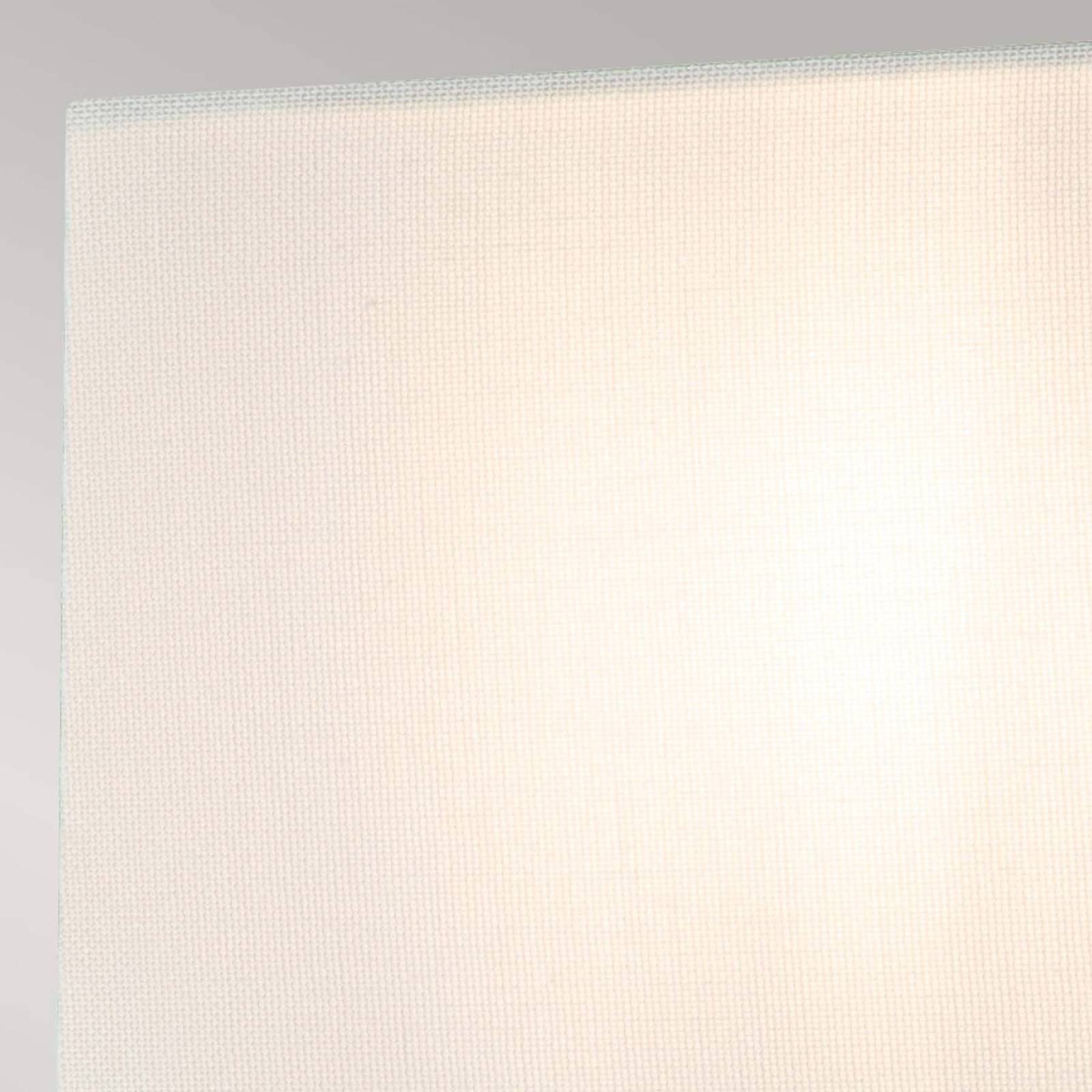 Wandleuchte Swirl Large mit Leinenschirm, weiß antik Wandleuchte Swirl Large mit Leinenschirm, weiß antik von ELSTEAD