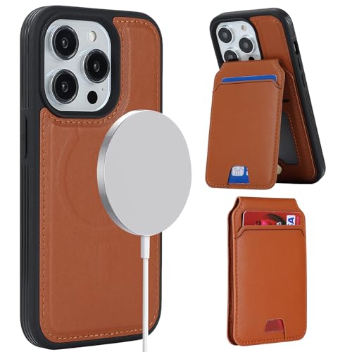 ELTEKER Hülle für iPhone 15 Pro Max Handyhülle mit Kartenfach Magsafe Wallet Kartenhalter kreditkartenetui mit Ständer,Leder Klapphülle Schutzhülle für iPhone 15 Pro Max-Braun ELTEKER Hülle für iPhone 15 Pro Max Handyhülle mit Kartenfach Magsafe Wallet Kartenhalter kreditkartenetui mit Ständer,Leder Klapphülle Schutzhülle für iPhone 15 Pro Max-Braun von ELTEKER