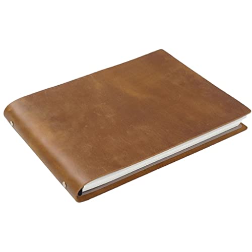 ELUKHT A4-Notizbuch, Ledereinband, Notizbuch, Tagebuch, Schreibwaren, Büro, Schulbedarf ELUKHT A4-Notizbuch, Ledereinband, Notizbuch, Tagebuch, Schreibwaren, Büro, Schulbedarf von ELUKHT