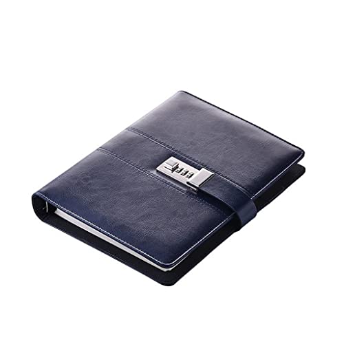 ELUKHT A5 Binder Spiralnotizbücher und Tagebücher Tagebuch mit Schloss Passwort Agenda Büro Geschäft Notizbücher Schulbedarf von ELUKHT