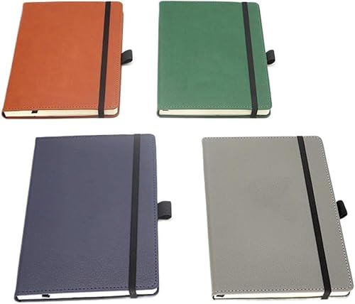 ELUKHT A5-Notizbuch, PU-Leder, Themen-Einband ELUKHT A5-Notizbuch, PU-Leder, Themen-Einband von ELUKHT