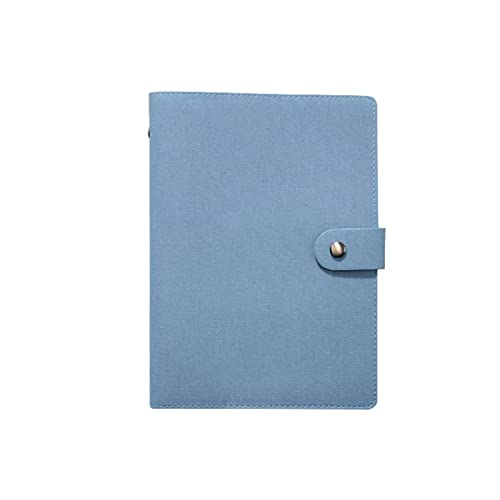 ELUKHT Business-Notizbuch, A5, PU-Leder, mehrere Kartenfächer, mit Stiftschlaufe, Notizbuch für Büroarbeit oder persönlich von ELUKHT