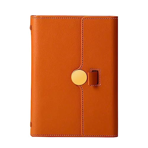 ELUKHT Business-Notizbuch, lose Blätter, Premium-Leder-Tagebucheinband mit mehreren Kartenfächern für den täglichen Gebrauch von ELUKHT