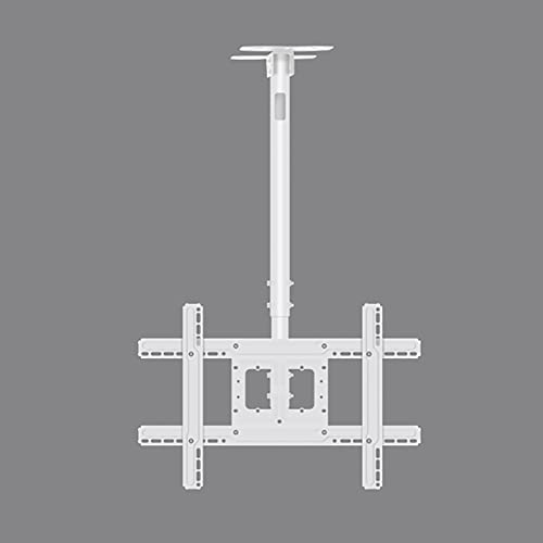 ELUKHT Decken-TV-Halterung, hängende vollbewegliche TV-Halterung, passend für die meisten 81,3 - 178,2 cm Flachbildschirme, TV-Stange hält bis zu 68,2 kg (0,5 Zoll) von ELUKHT