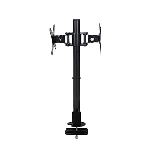 ELUKHT Dual-Monitor-Ständer, höhenverstellbarer Monitorarm für 2 Monitore, für 43,2-81,3 cm Computer-Bildschirme, 75 x 75 mm und 100 x 100 mm von ELUKHT