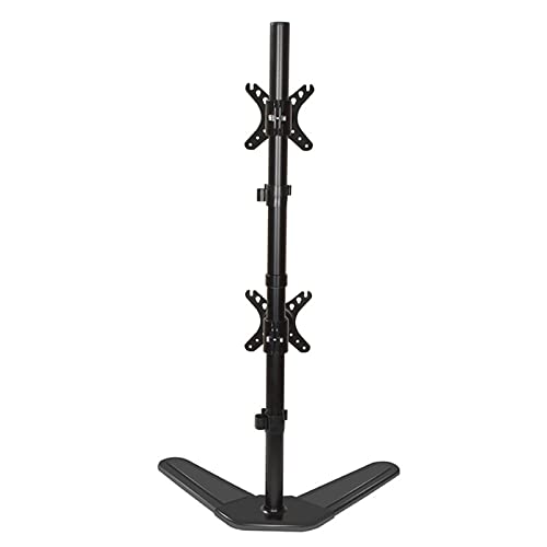 ELUKHT Dual-Monitorständer für 13-32-Zoll-Fernseher, vertikaler Stapelbildschirm, freistehende Monitorerhöhung, hält zwei (2) Bildschirme bis zu 8 kg von ELUKHT