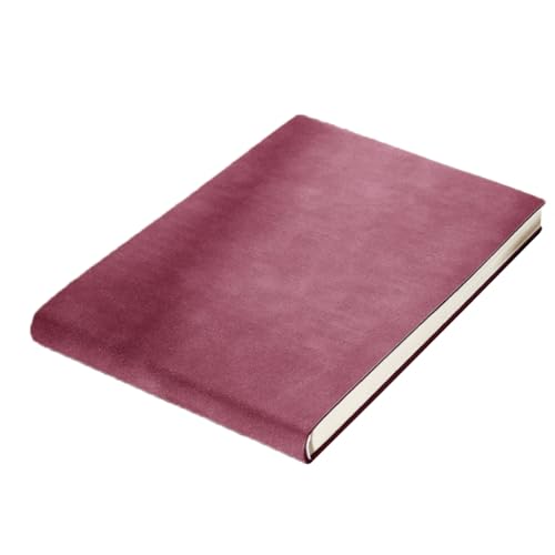 ELUKHT Exquisites Gitter-Notizbuch, Vintage-Leder-Notizbuch, Spiralbindung, 17,5 x 25 cm, ideal zum Schreiben und Zeichnen von ELUKHT