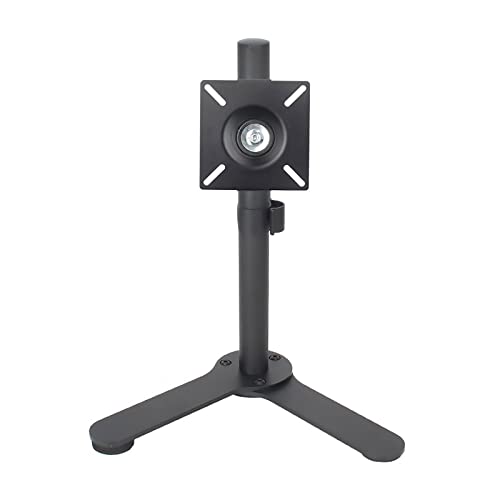 ELUKHT Monitorhalterung, höhenverstellbarer Monitorarm mit Kabelmanagement, Monitorständerhalterung passend für 12-24-Zoll-Bildschirme, 75 x 75/100 x 100 mm von ELUKHT