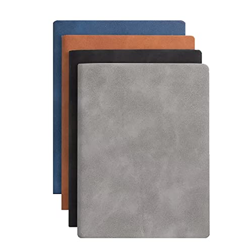 ELUKHT Notizbuch mit Draht, College, liniert, dickes Tagebuch, Leder, Hardcover für Damen, Herren, Arbeit, Büro, Schule, A5, 4 Stück ELUKHT Notizbuch mit Draht, College, liniert, dickes Tagebuch, Leder, Hardcover für Damen, Herren, Arbeit, Büro, Schule, A5, 4 Stück von ELUKHT