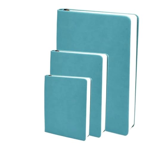 ELUKHT Notizbücher mit weichem Einband, super dick, Agenda-Planer, 660 Seiten, blanko innen, PU-Leder, weicher Einband, Skizzenbuch, Tagebuch, Notizbuch, Schreibwaren (Blau, A5) von ELUKHT
