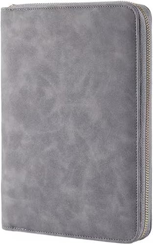 ELUKHT Reißverschlusstasche Notizbuch Business Lose-Leaf Notizblock Multifunktionsmappe ELUKHT Reißverschlusstasche Notizbuch Business Lose-Leaf Notizblock Multifunktionsmappe von ELUKHT