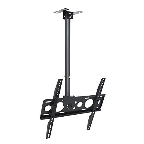 ELUKHT TV-Deckenhalterung, TV-Wandhalterung, passend für 32-60-Zoll-Flachbildschirme, bis zu 45 kg, max. 400 x 400 mm (Größe 0,5–2,8 m) von ELUKHT