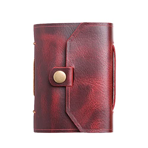 ELUKHT Vintage Leder-Tagebuch, handgefertigt, Rindsleder, mit Druckknopfverschluss, für Mädchen und Jungen, für den täglichen Gebrauch ELUKHT Vintage Leder-Tagebuch, handgefertigt, Rindsleder, mit Druckknopfverschluss, für Mädchen und Jungen, für den täglichen Gebrauch von ELUKHT