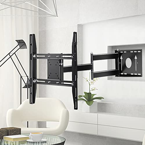 ELUKHT Vollbewegliche bewegliche TV-Monitorwandhalterung für 66-165 cm (26-65 Zoll) Fernseher, schwenk- und neigbar, hält bis zu 40 kg, max. 400 x 400 mm von ELUKHT