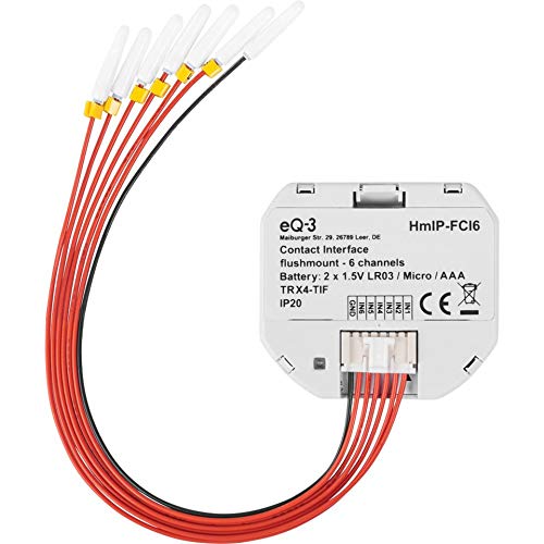 ELV Bausatz Homematic IP Kontakt-Schnittstelle Unterputz - 6-fach HmIP-FCI6 von ELV