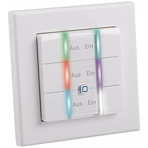 ELV Bausatz Homematic IP Wired 6-Fach Wandtaster HmIPW-WRC6, mit LEDs von ELV