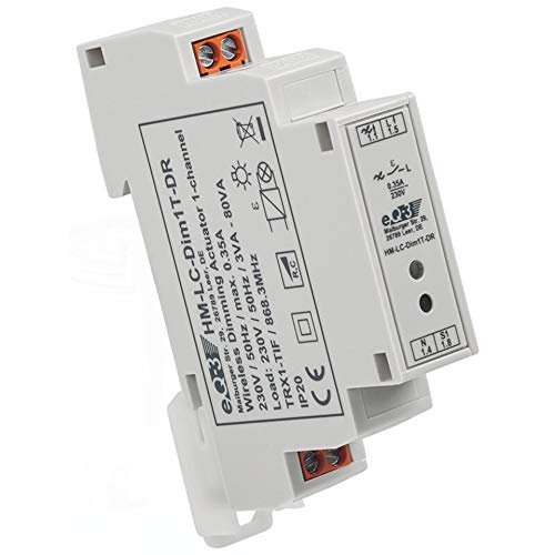 ELV Funk-Dimmaktor 1-Fach, Hutschienenmontage, TRIAC, Automatik, Homematic Radio ELV Funk-Dimmaktor 1-Fach, Hutschienenmontage, TRIAC, Automatik, Homematic Radio von ELV