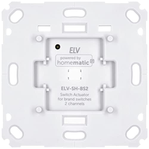 ELV Smart Home ARR-Bausatz Schaltaktor für Markenschalter 2-Fach SH-BS2 Powered by Homematic IP von ELV