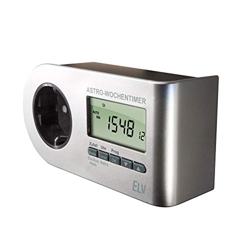 ELV WTA100 Premium-Wochentimer/Zeitschaltuhr mit Astrofunktion von ELV