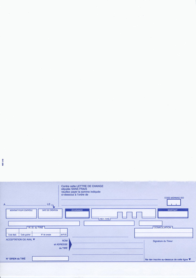 ELVE Ries 100 , lettres de change,  mit , traite normalisée, , von ELVE