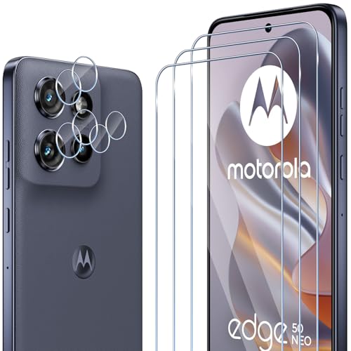 ELYCO Schutzfolie kompatibel mit Motorola Edge 50 Neo für Panzerglas, 3 Stück Schutzglas & 2 Stück Kamera Schutzfolie, 9H Härte Anti-Kratzer Blasenfrei HD Klar Kameraschutz & Displayschutzfolie ELYCO Schutzfolie kompatibel mit Motorola Edge 50 Neo für Panzerglas, 3 Stück Schutzglas & 2 Stück Kamera Schutzfolie, 9H Härte Anti-Kratzer Blasenfrei HD Klar Kameraschutz & Displayschutzfolie von ELYCO