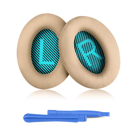ELZO Ersatz Ohrpolster für Bose QC25, Professionelle Ohrpolster Kopfhörer mit Over-Ear Kopfhörern von QuietComfort 25 AE2 AE2w AE2 QC15 QC2 SoundTrure SoundLink ELZO Ersatz Ohrpolster für Bose QC25, Professionelle Ohrpolster Kopfhörer mit Over-Ear Kopfhörern von QuietComfort 25 AE2 AE2w AE2 QC15 QC2 SoundTrure SoundLink von ELZO