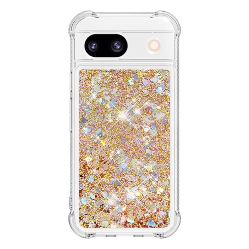 ELzEy Google Pixel 8a Hülle, Mode Flüssig Treibsand Glitzer Quicksand Handyhülle Cover Silikon Weich TPU Case Bumper Anti-Kratzer Anti-Fall Etui Schutzhülle für Google Pixel 8a ELzEy Google Pixel 8a Hülle, Mode Flüssig Treibsand Glitzer Quicksand Handyhülle Cover Silikon Weich TPU Case Bumper Anti-Kratzer Anti-Fall Etui Schutzhülle für Google Pixel 8a von ELzEy